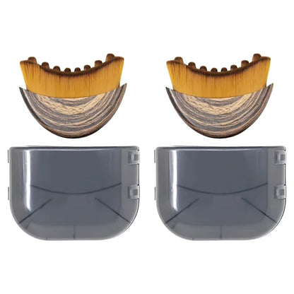 Lymphatic Contour Face Brush Dry Brushing Face Brush Lymphatic Drainage Massager for Face Chin Sculpting the Skin Relief Fatigue