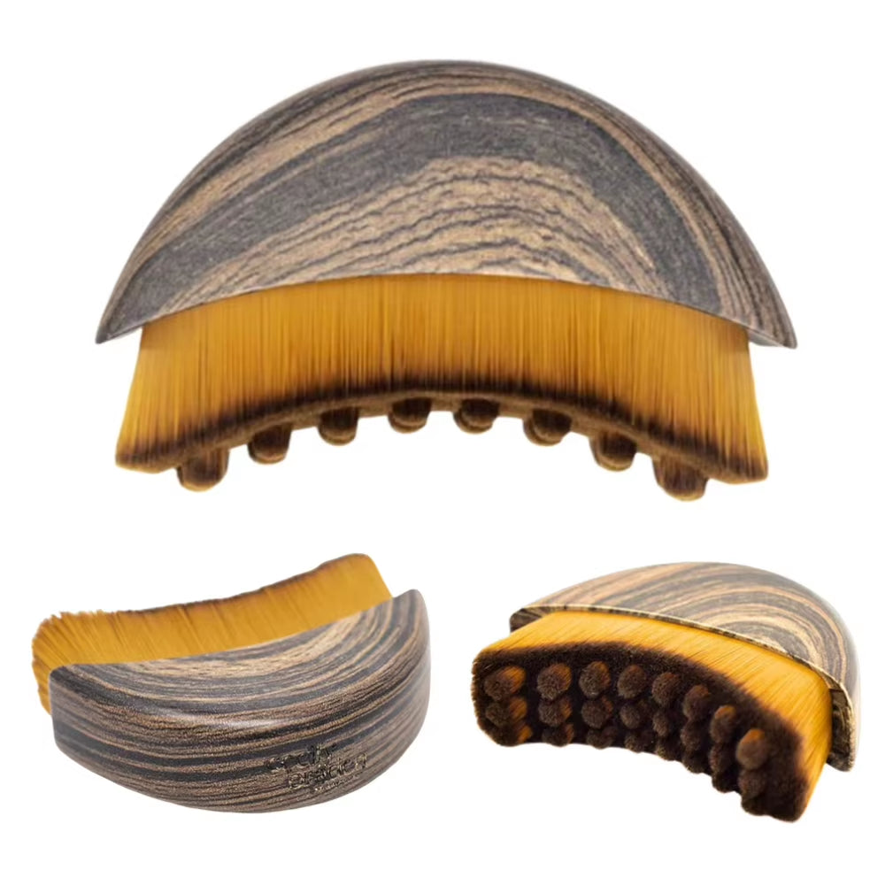 Lymphatic Contour Face Brush Dry Brushing Face Brush Lymphatic Drainage Massager for Face Chin Sculpting the Skin Relief Fatigue